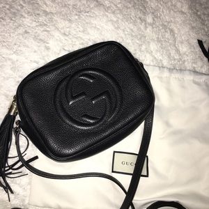 Authentic Gucci disco black